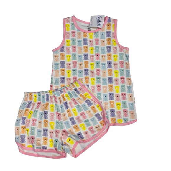 NWT Be Elizabeth Size 14 Gummy Bear Short Set